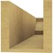 Ekena Millwork 6in. W x 6in. H x 32in. L Clemmons Woodgrain TimberThane Rafter Tail, Primed Tan RFTUR06X06X32CLERCPR - alternate 2